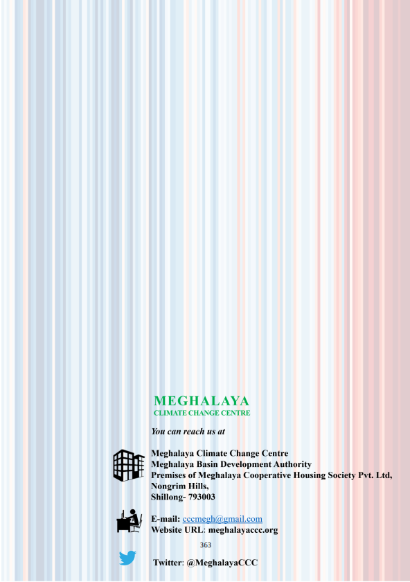 Meghalaya State Action Plan on Climate Change 2.0 (2023-2030). 1