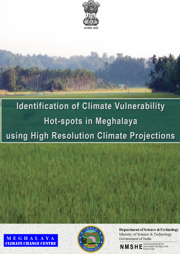 Climate Vulnerability Hot-Spots Meghalaya